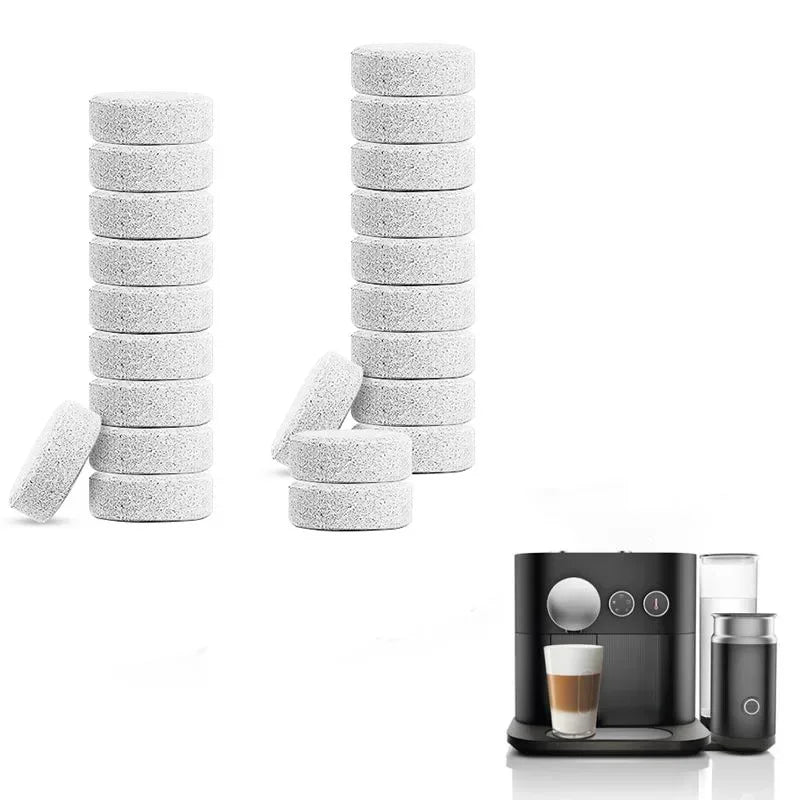 10/30/60pcs Coffee Machine Cleaning Tablets Coffee Machine Descaling Agent For Household Cleaning Coffee Machine Scale Cleaning Oasis Select