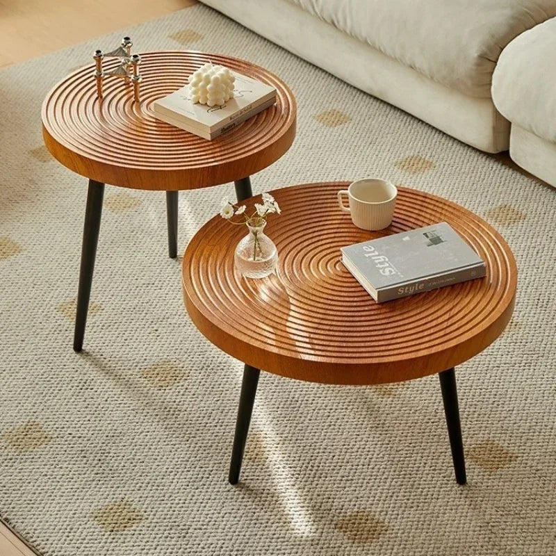 Multi-functional Annual ring side few sofa side few living room coffee table living room Oasis Select