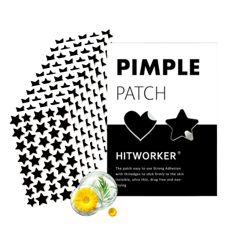 400/200pcs/box star shaped - containing tea tree oil acne patch, alcohol free, non irritating absorption of acne secretions Oasis Select 400pcs