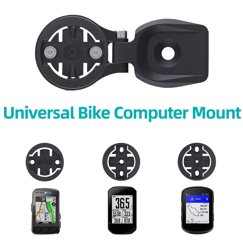 Bike Computer Stem Mount for Garmin Bryton Wahoo | Aluminum GPS Bike Computer Mount Oasis Select