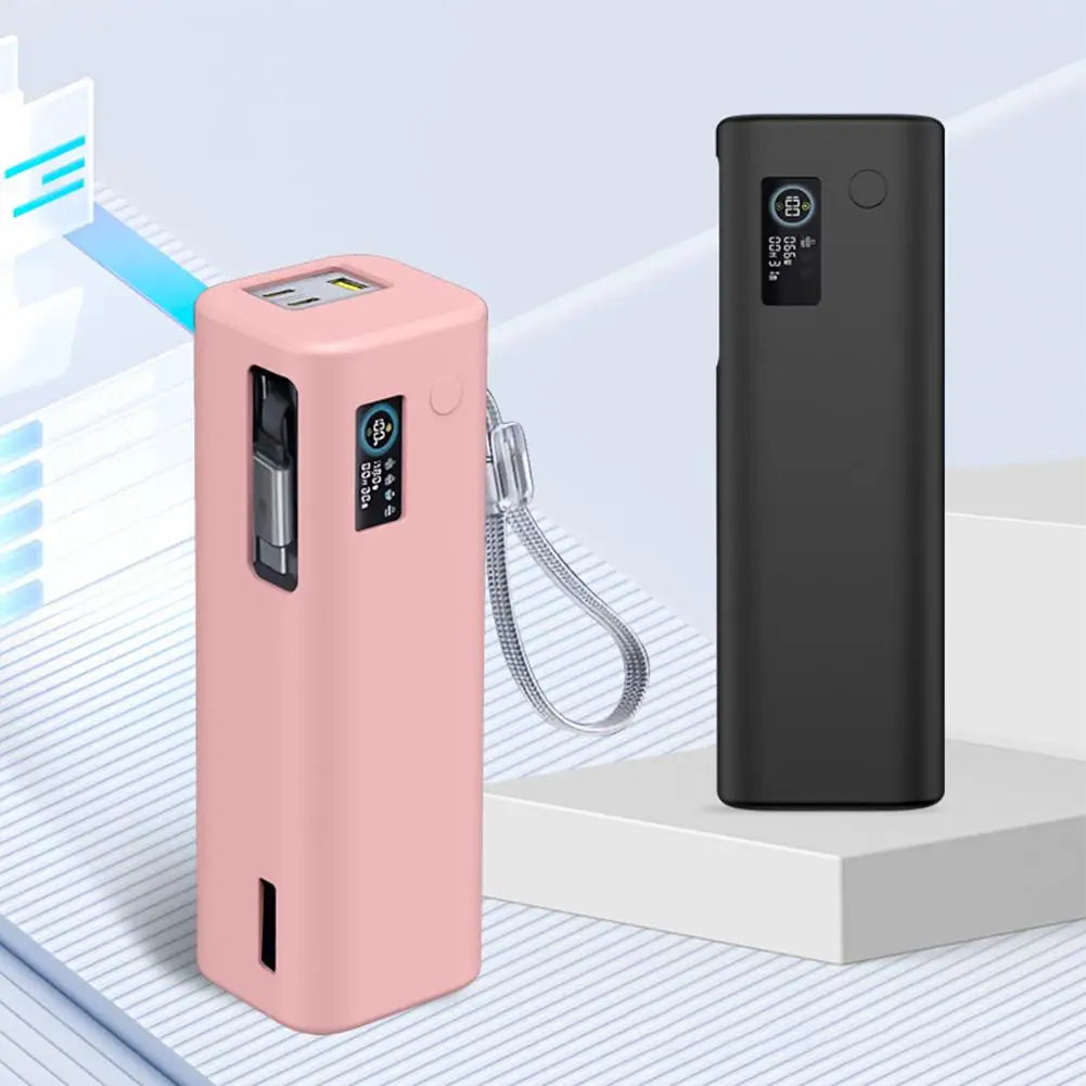 For Baseus 25000mAh Power Bank Silicone Case Bag Anti-collision Anti-touch 360° All-round Protection Sleeve Carrying Travel Case Oasis Select