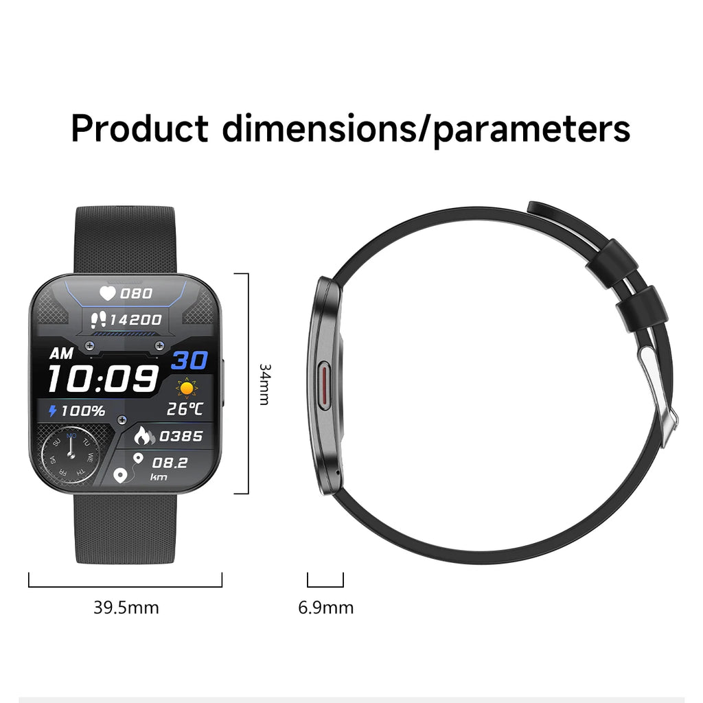 6.9mm Amoled Ultra-thin Curved Waterproof Smartwatch Women BT Call Smart Watch Men All Metal Body Sleep 24h Health Monitor Sport Oasis Select