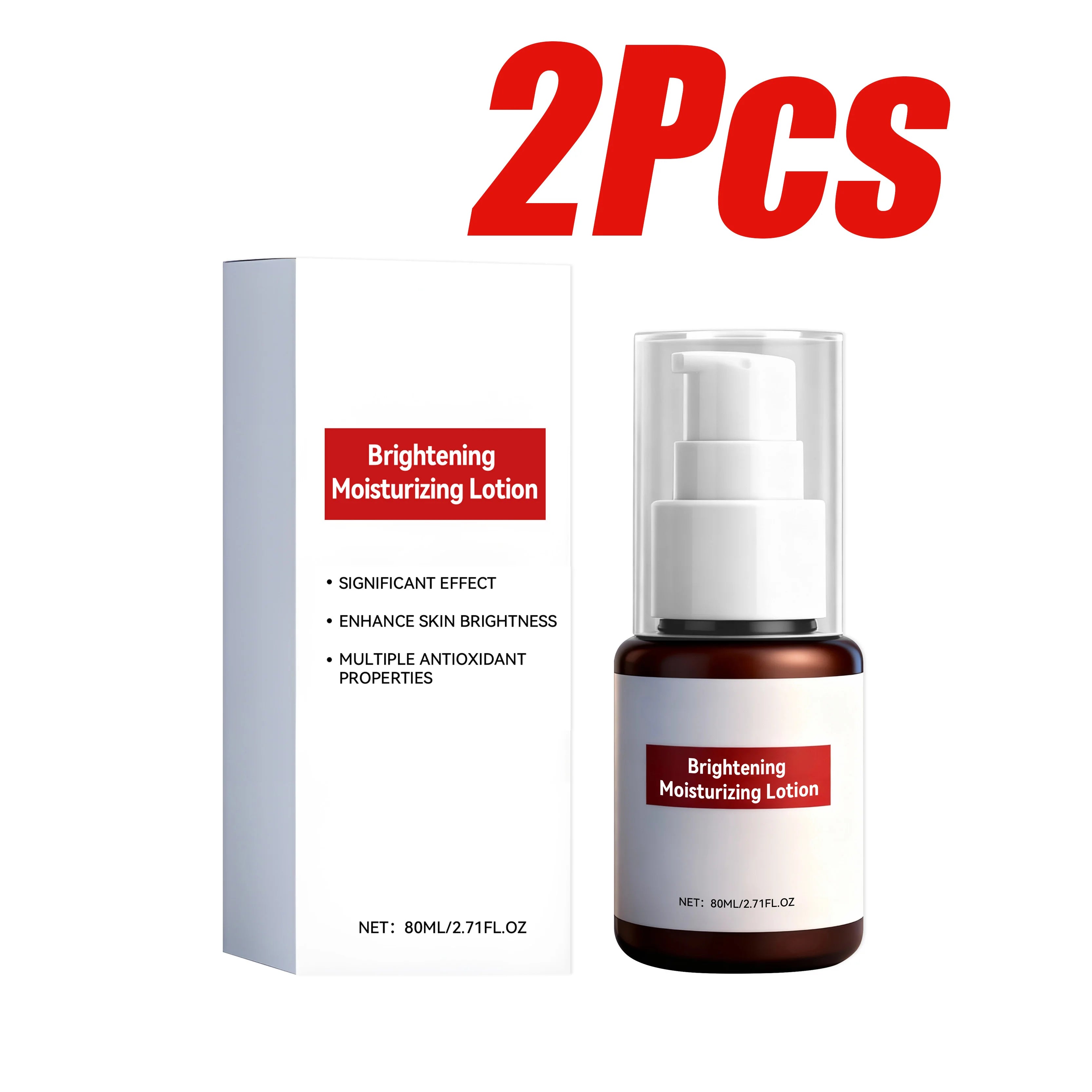Hoygi Vitamin E Brightening Face Lotion – Dark Spot Moisturizer Brightening Face Cream Oasis Select 2 x 80ml Boxed