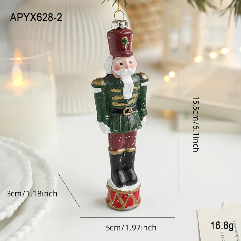 Soldier Nutcracker Christmas Tree Ornament | 15cm Hanging