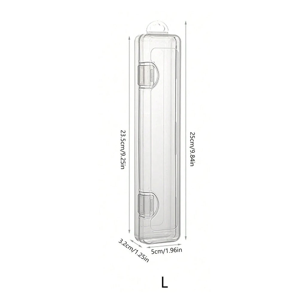 Travel and Business Portable Transparent Toothbrush Box Electric Toothbrush Breathable Long Term Flip Storage Box Oasis Select L