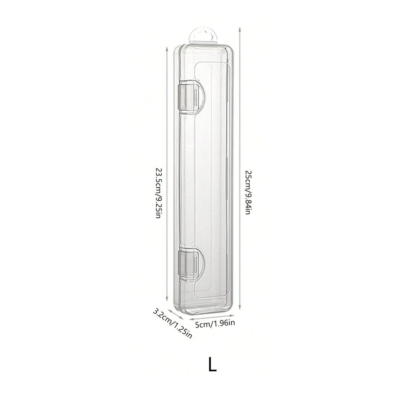 Travel and Business Portable Transparent Toothbrush Box Electric Toothbrush Breathable Long Term Flip Storage Box Oasis Select L