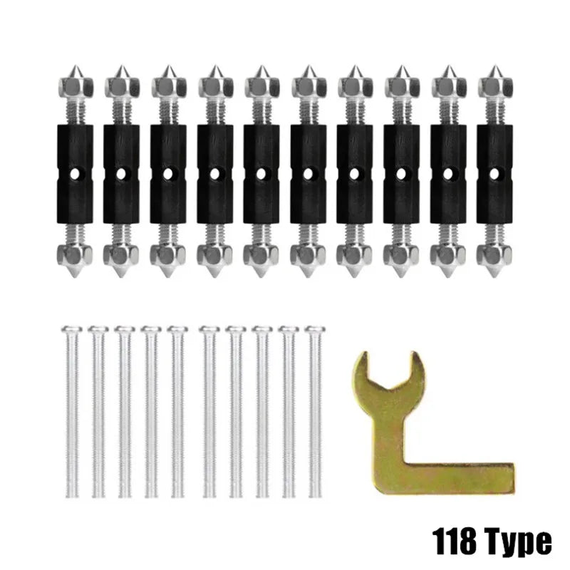 10-Pack Electrical Box Repair Kit – Adjustable Screw Support Rods Electrical Box Repair Kit Oasis Select Type 118 Other