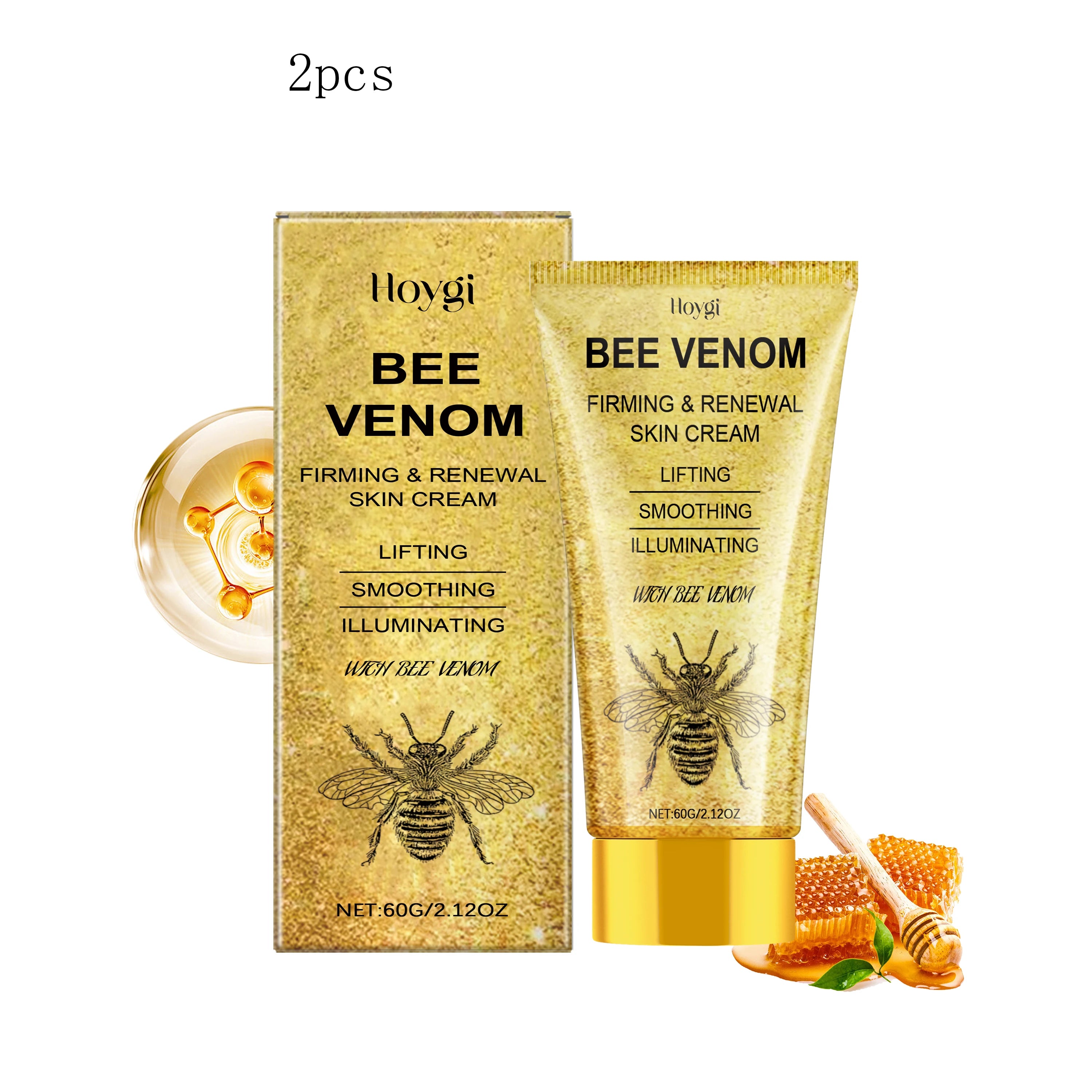 Hoygi Bee Venom Face Cream – Firming Anti-Aging Lift 60g