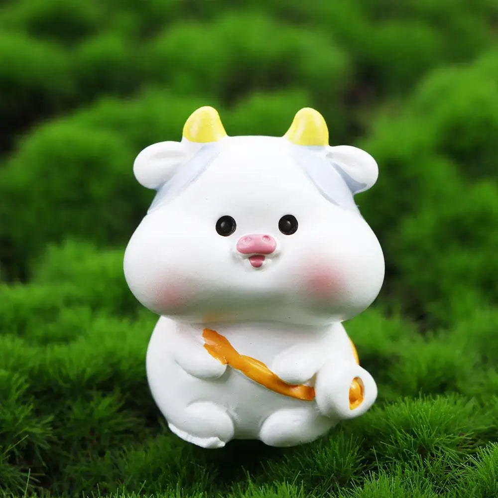 Resin Zodiac Animal Figurine | Micro Landscape Ornament & Gift