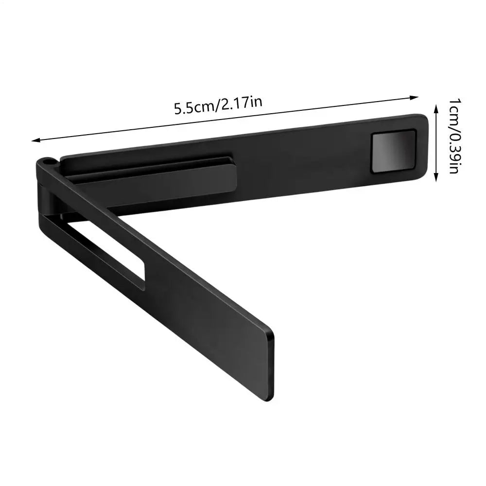 Phone Case Kickstand Multi-angle Cellphone Stand Non-slip Kickstand for Phone Case Vertical Horizontal Foldable Cellphone Holder Oasis Select Black