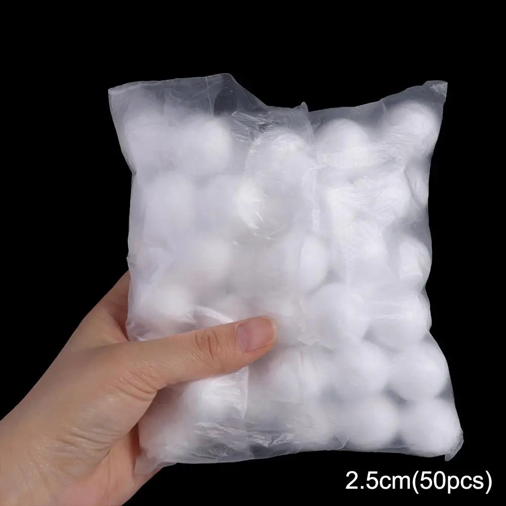White Polystyrene Foam Balls 80pcs – Christmas Ornaments & DIY Christmas Craft Ornaments Oasis Select 2.5cm-50pcs other