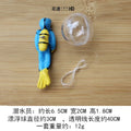 The New Resin Floating Diver Fish Tank Floating Decoration Under The Underwater Scenery Underwater World Small Floating Ball Oasis Select Blue x Float ball