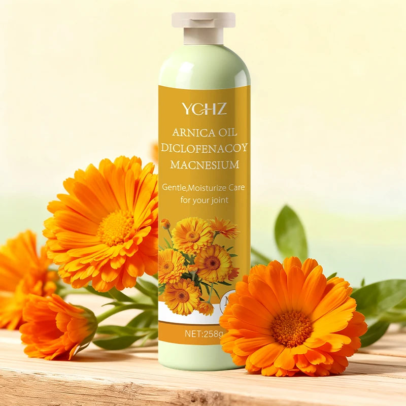 Calendula Magnesium Massage Cream – Cooling Body Moisturizer