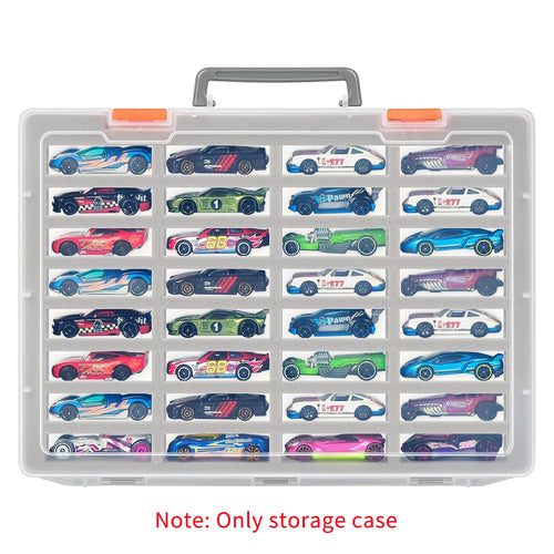 1/64 Diecast Car Display Case | 32 Foam Slots, Wall-Mount Diecast Display Case Oasis Select For Cars