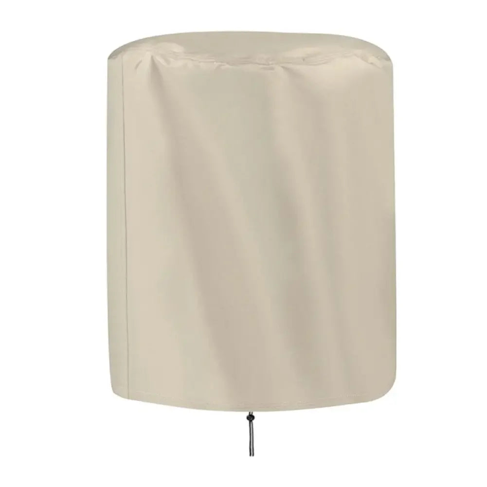 Small Round Patio Table Cover 52x58 cm for Outdoor Bar and Coffee Tables 210D Oxford Cloth Water Resistant Drawstring Oasis Select Beige China Mainland
