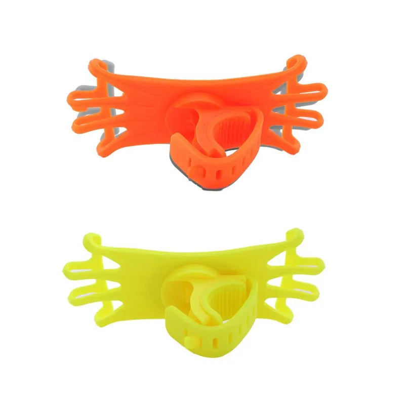 1/2/3pcs Rotatable Mobile Phone Bicycle Motorcycle Holder Bike Safe Bracket Silicone Support Silicone Pull Type Phone Stand Oasis Select 2pcs mix 1