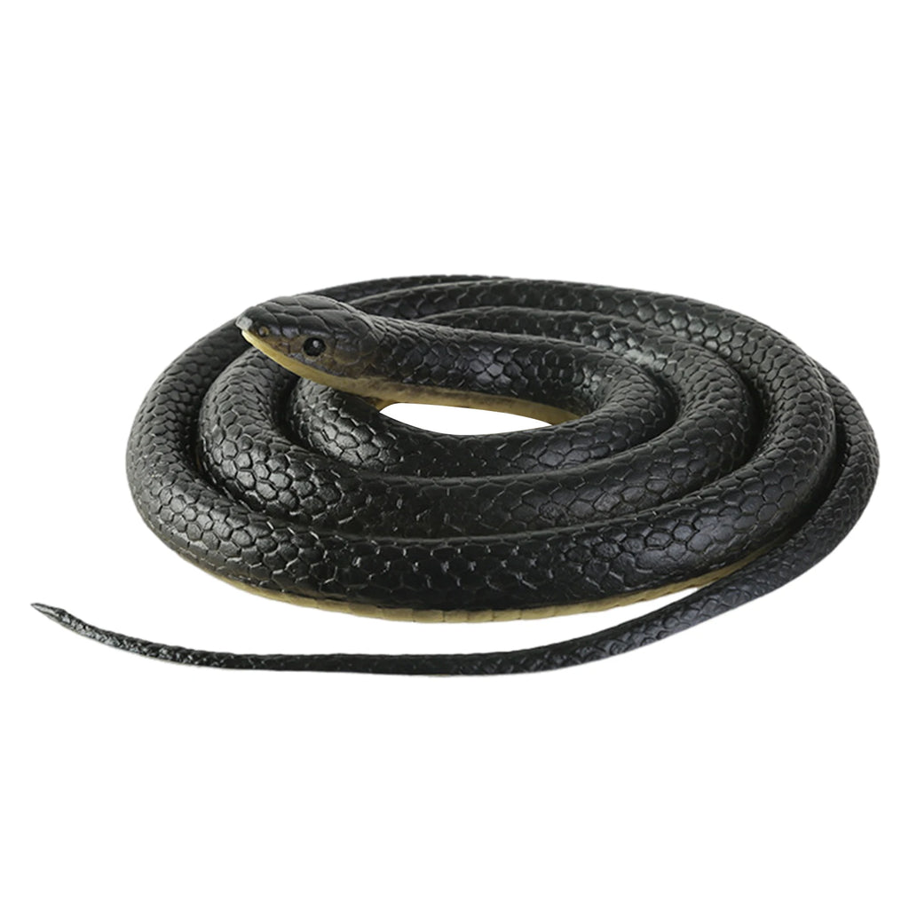 Realistic Rubber Snake Prank Toy | 127cm Halloween Anaconda