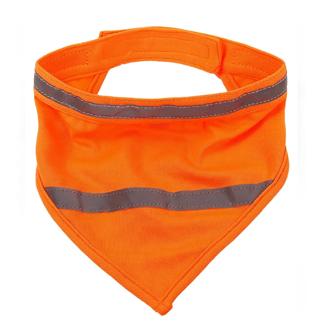 Dog Reflective Bandanas Pet Triangular Towel Scarf Bright Color Polyester Bib Oasis Select