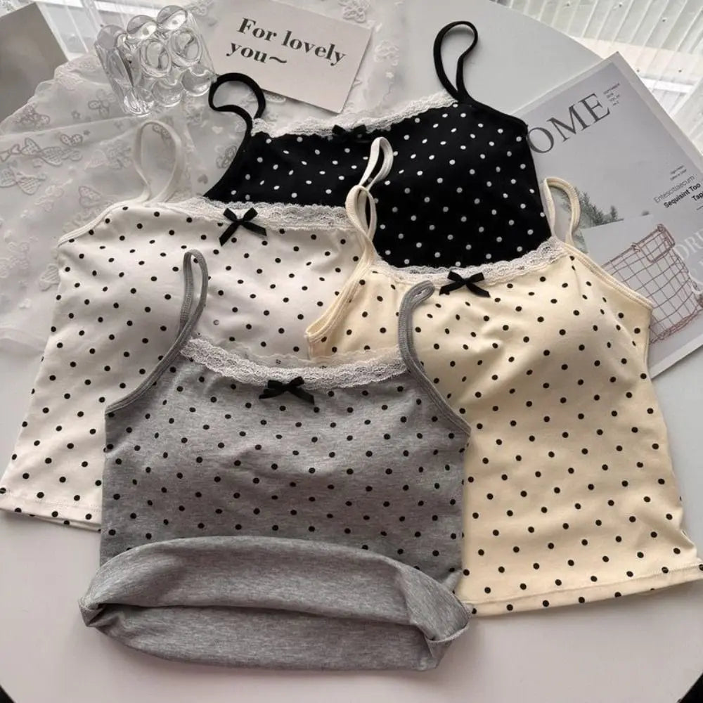 Sweet Sleeveless Suspender Vest Slim With Padded Cups Fitted Tops Underwear Vest Corset for Women Oasis Select