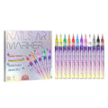 12-Piece Nail Art Graffiti Pens – Waterproof Quick-Dry Markers
