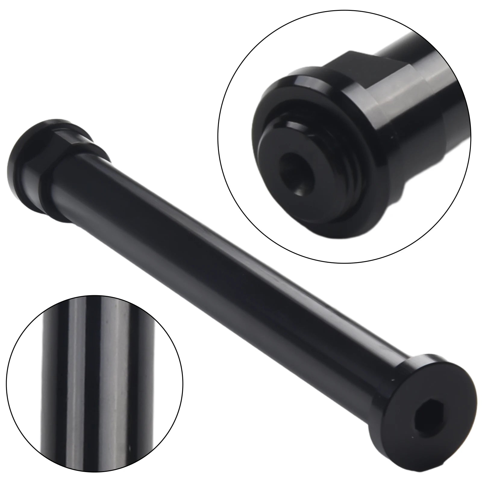 Bicycle Quick Release Thru Axle Skewer 100x15mm for Front Fork Shaft Lever Aluminum Alloy Lightweight Design 78g Weight Oasis Select