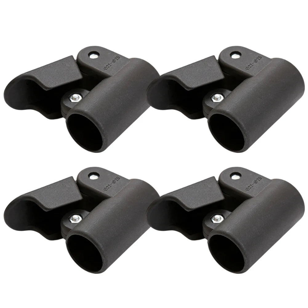 4pcs Clamp Plastic Tent Clamp Fastener Adjustable For 22-25mm Poles For Canopy Caravan Awning Annexe Poles Accessories Oasis Select A