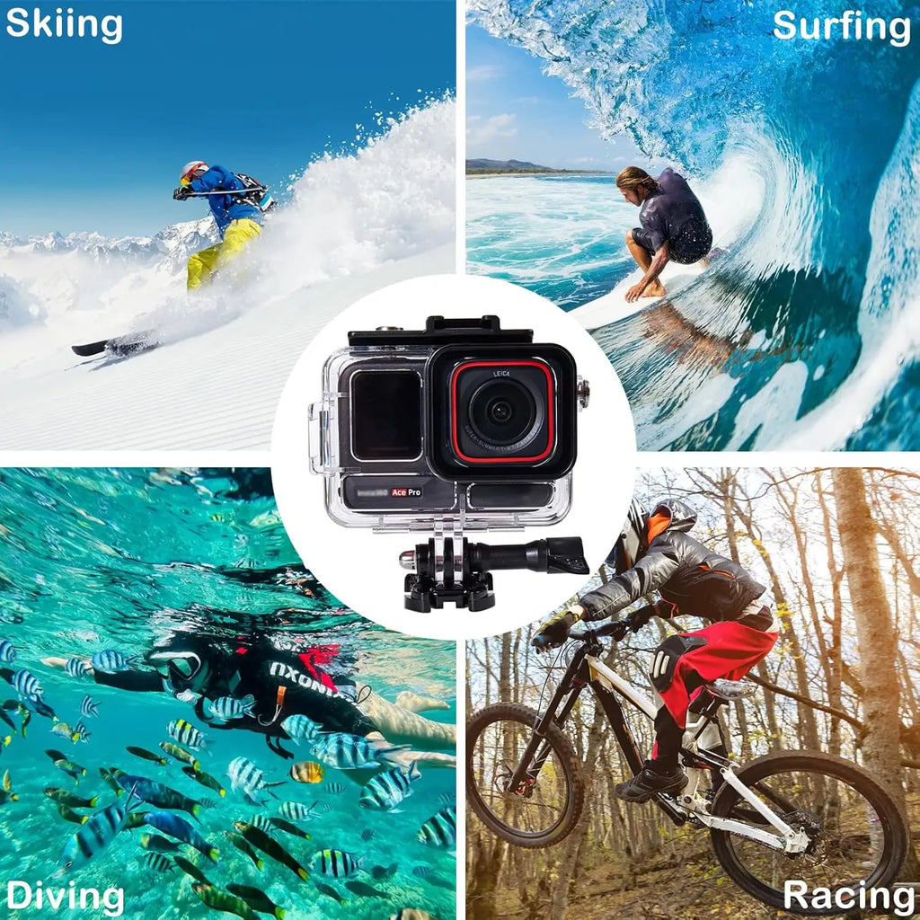 Insta360 Ace Pro/Pro2 Waterproof Housing & Dive Filter Kit 60M