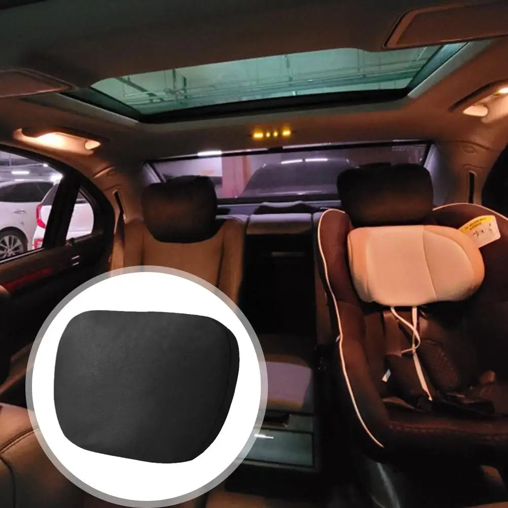 Car Seat Neck Pillow – Memory Foam Headrest Support Cushion