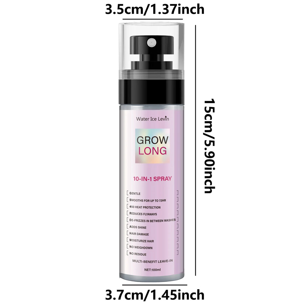 10-in-1 Leave-In Hair Spray – Caffeine, Ginseng & Vitamin E Leave-In Conditioner Spray Oasis Select