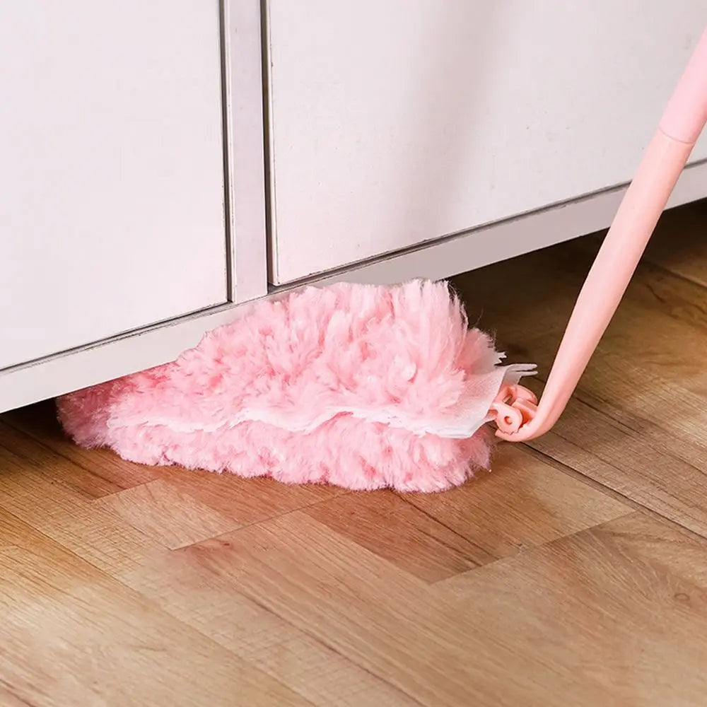 Foldable Electrostatic Microfiber Duster – Long Extendable Handle