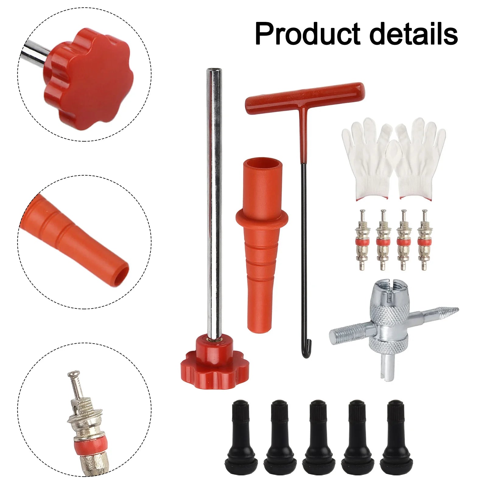 Quick Valve Change As Shown In The Figure Tire Valve Tool Versatile Compatibility Fast Installation Quick Repairs Oasis Select