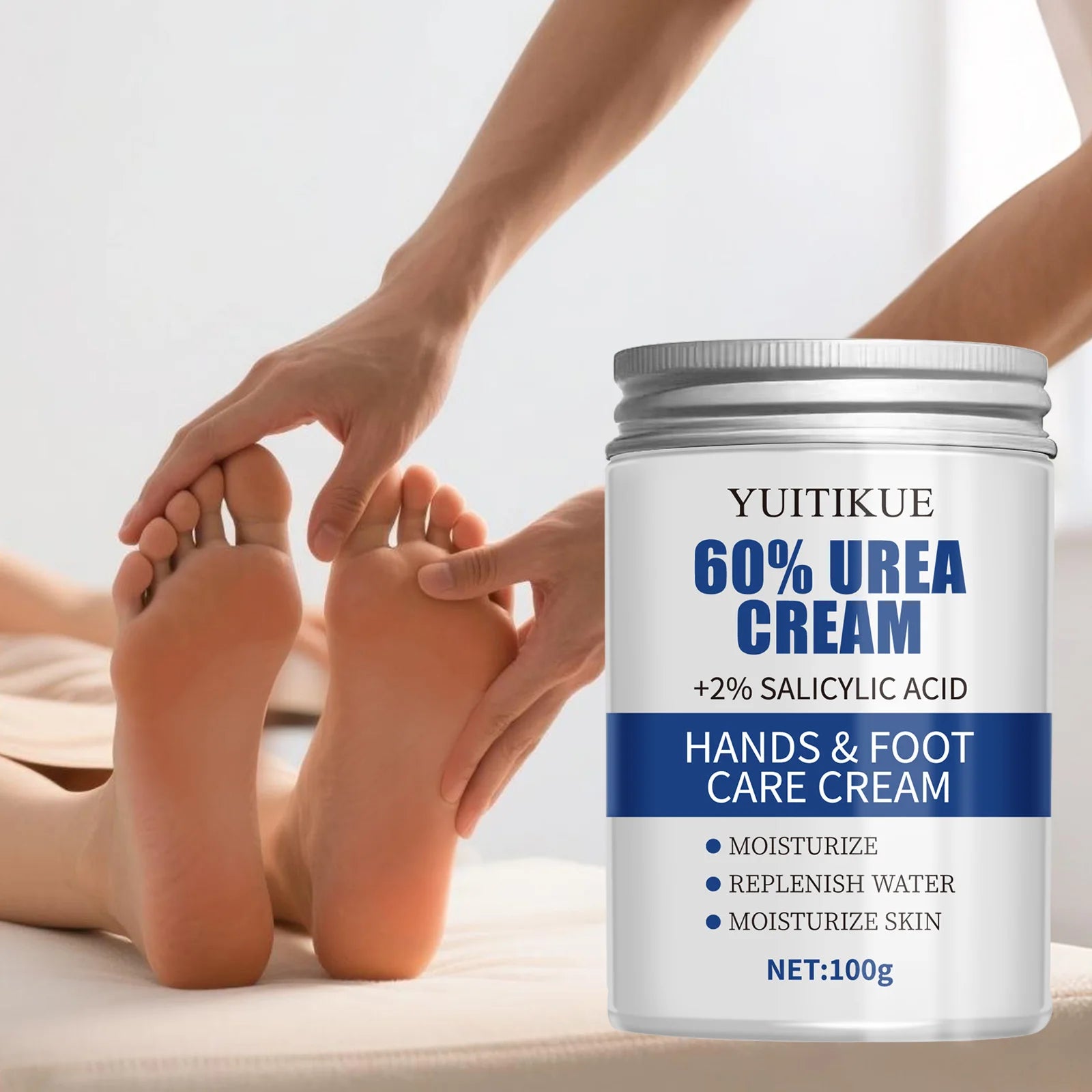 YUITIKUE 60% Urea Foot Cream – Cracked Heel Repair 100g