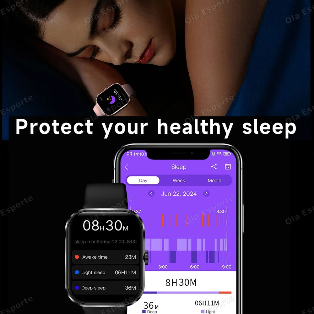 Ola Esporte Smart Watch – Bluetooth Calls, Health Monitor & GPS