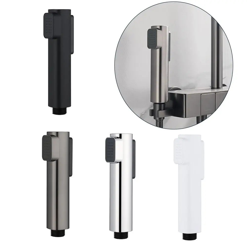 Plastic Bidet Sprayer Multi-functional Handheld Faucet Toilet Sprayer High Pressure Shattaff Shower Self Cleaning Accessories Oasis Select