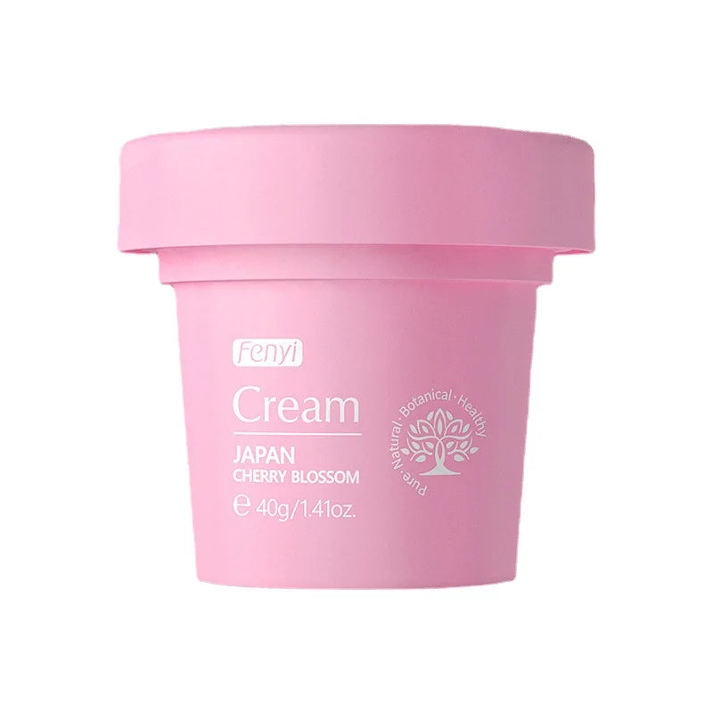 Cherry Facial Skin Moisturizer Cream Anti Dryness Skin Nourishment Long Lasting Moisturization Rich Cream Winter Skincare 40g Oasis Select 40g