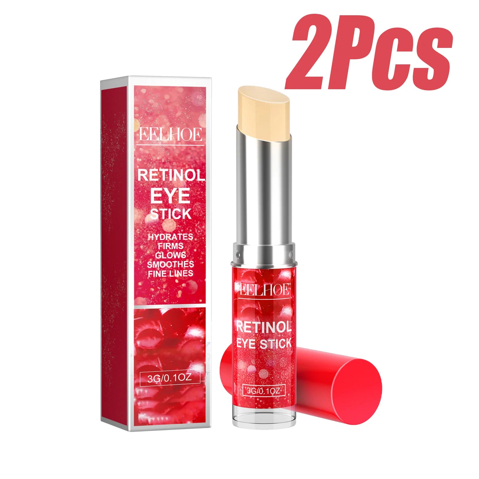 Eelhoe Retinol Eye Stick – Dark Circles, Fine Lines & Firming Eye Cream Stick Oasis Select 2 x 3g Boxed
