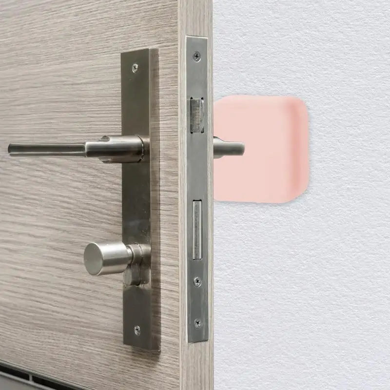 Silicone Door Stopper Wall Anti-collision Door Stopper Adhesive Pad Cabinet Door Bumpers Protection Porte Pad Wall Protector Pad Oasis Select