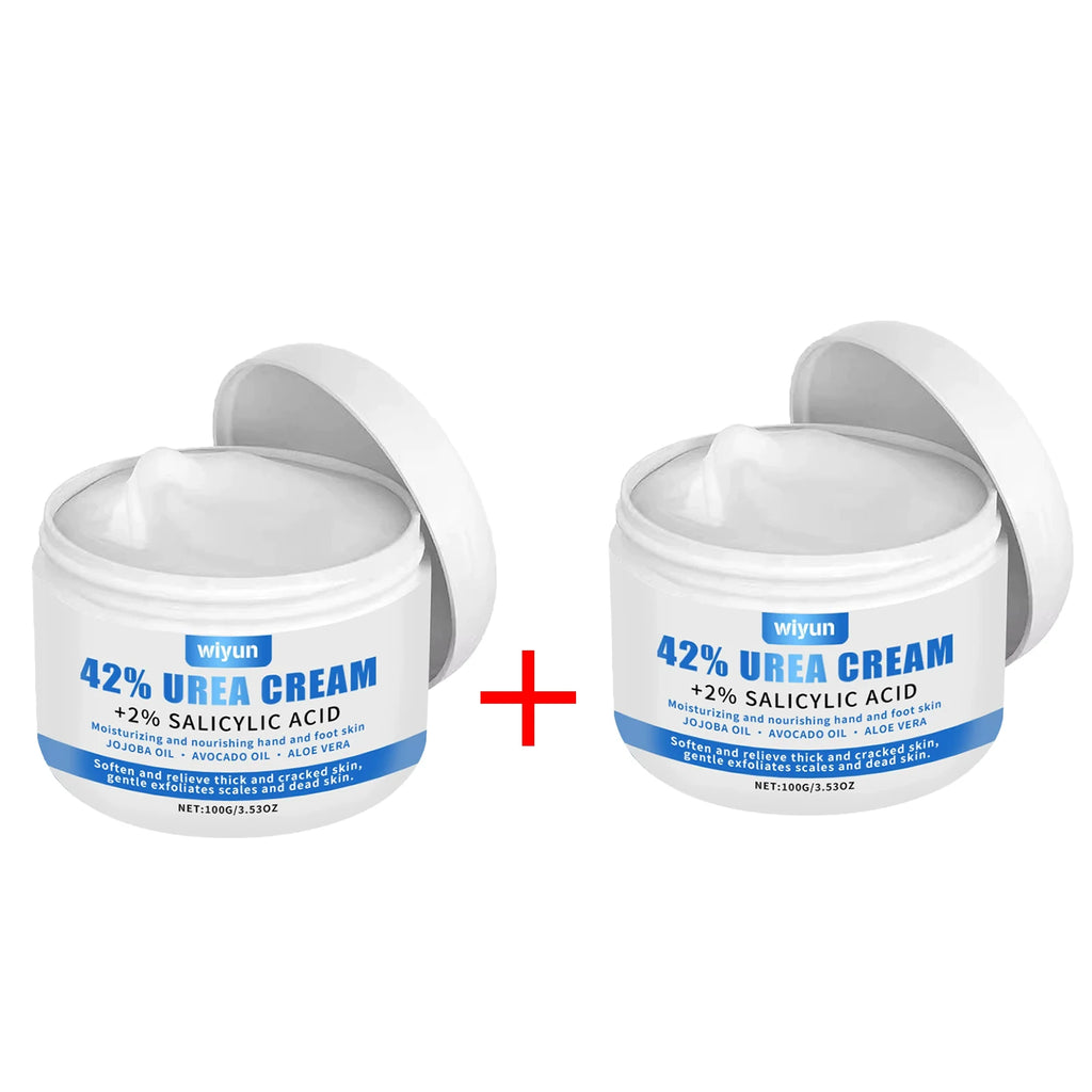 Urea Foot Cream Softens Moisturizes Skin Relieves Dryness Anti Drying Cracked Heel Exfoliates Deeply Penetrates Foot Cream Oasis Select 100g X 2PCS