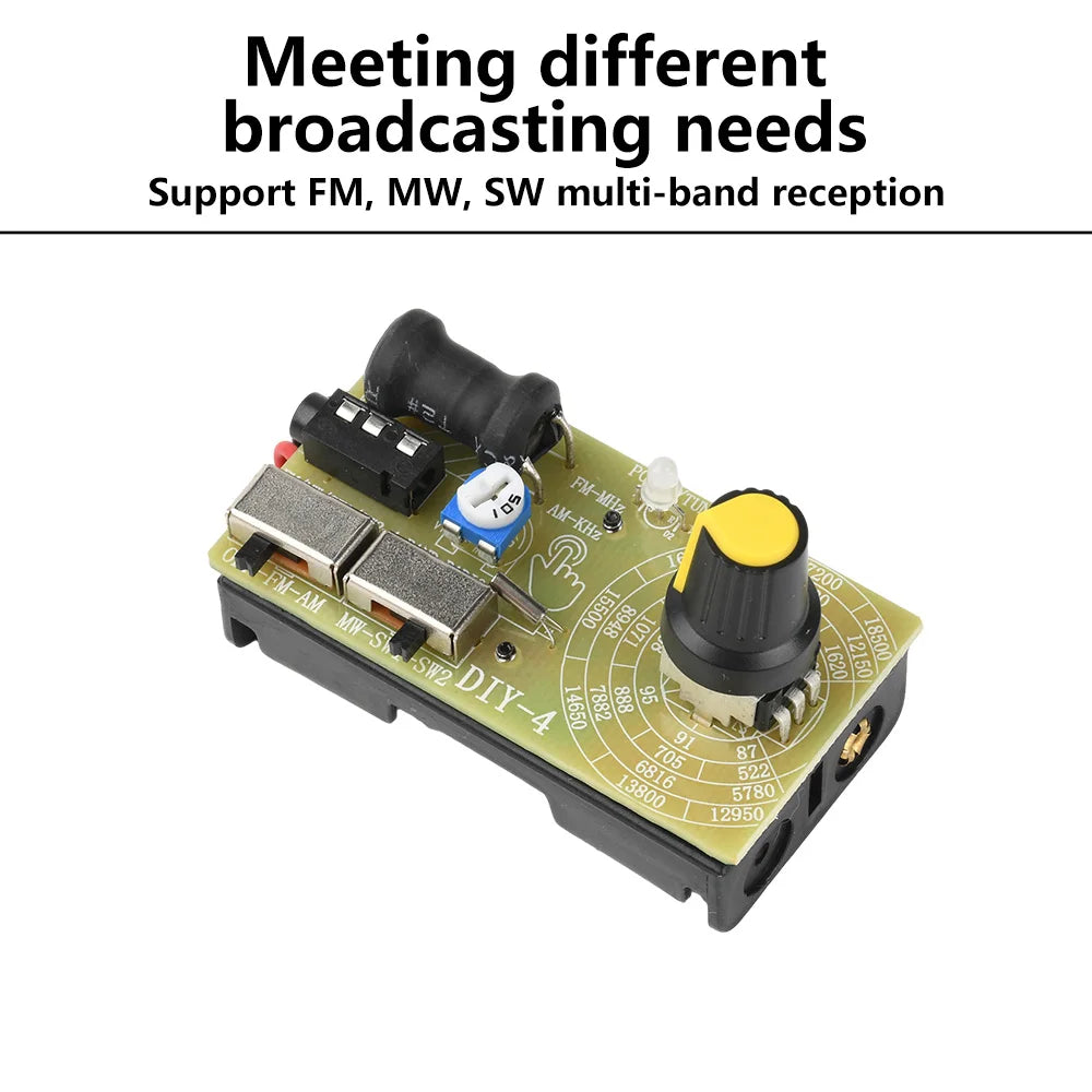 DIY FM Radio Transmitter And Receiver Module Signal Generator 88-108MHz SW Frequency Modulation Stereo PCB Circuit Board Kit Oasis Select
