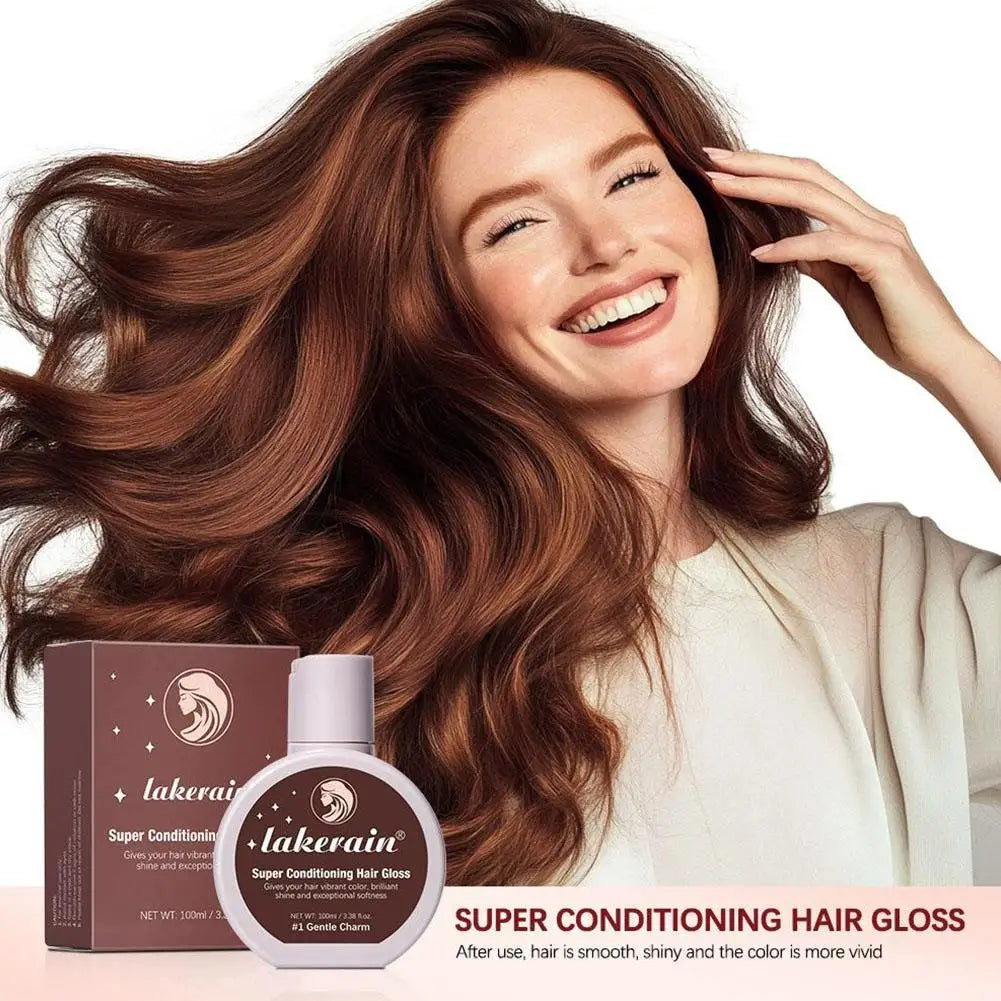 Hair Gloss Glaze Conditioner – Shine & Moisture for Brown Hair Hair Gloss Conditioner Oasis Select