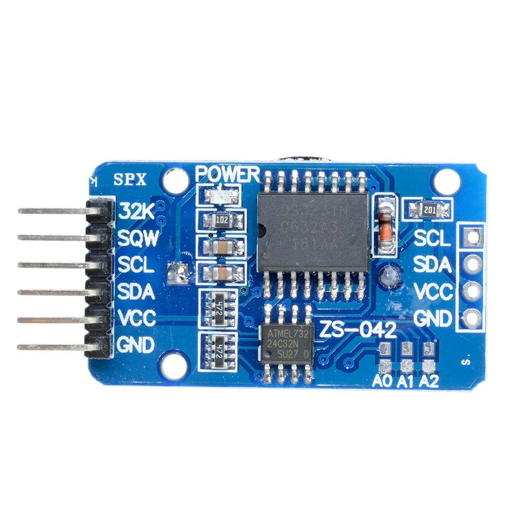 5PCS DS3231 AT24C32 IIC Module Precision RTC Realtime Clock Module AT24C32 ZS042 for Arduino Memory Module Oasis Select