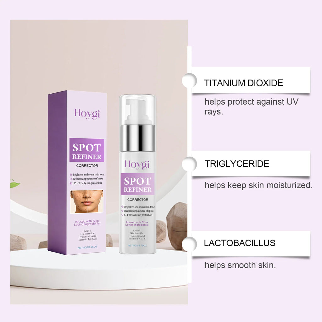 Hoygi Dark Spot Corrector SPF Cream – Vitamin C & Retinol SPF Brightening Cream Oasis Select