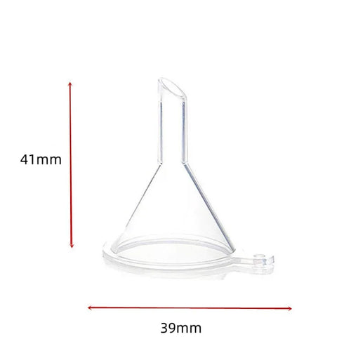 10Pcs Mini Funnel Filling Empty Bottle Packing Tool For Travel Plastic Mini Small Funnels For Perfume Liquid Essential Oasis Select
