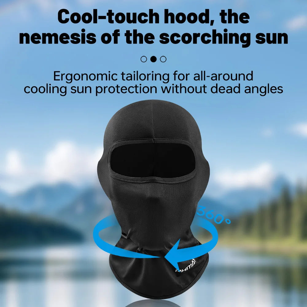 PHMAX Summer Cycling Balaclava UV Protection Face Mask Windproof Breathable Bicycle Moto Headwear Outdoor Sports Hat Scarf Hood Oasis Select