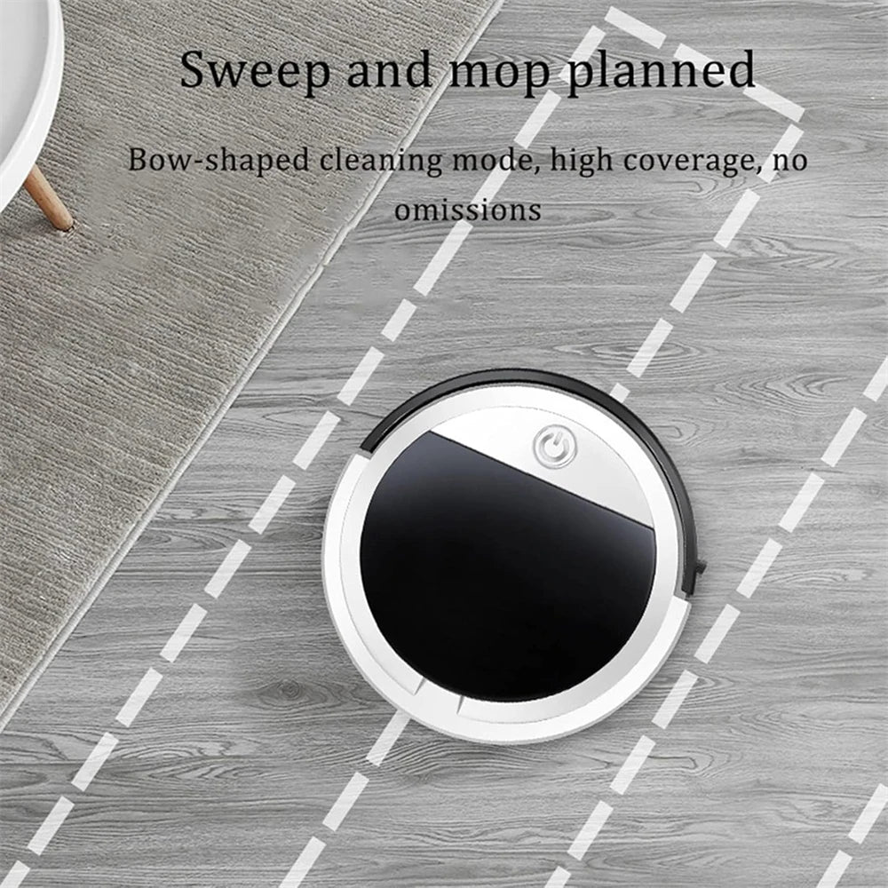GUOHE Smart Robot Vacuum Mop Sweep – Remote Control, Low Noise