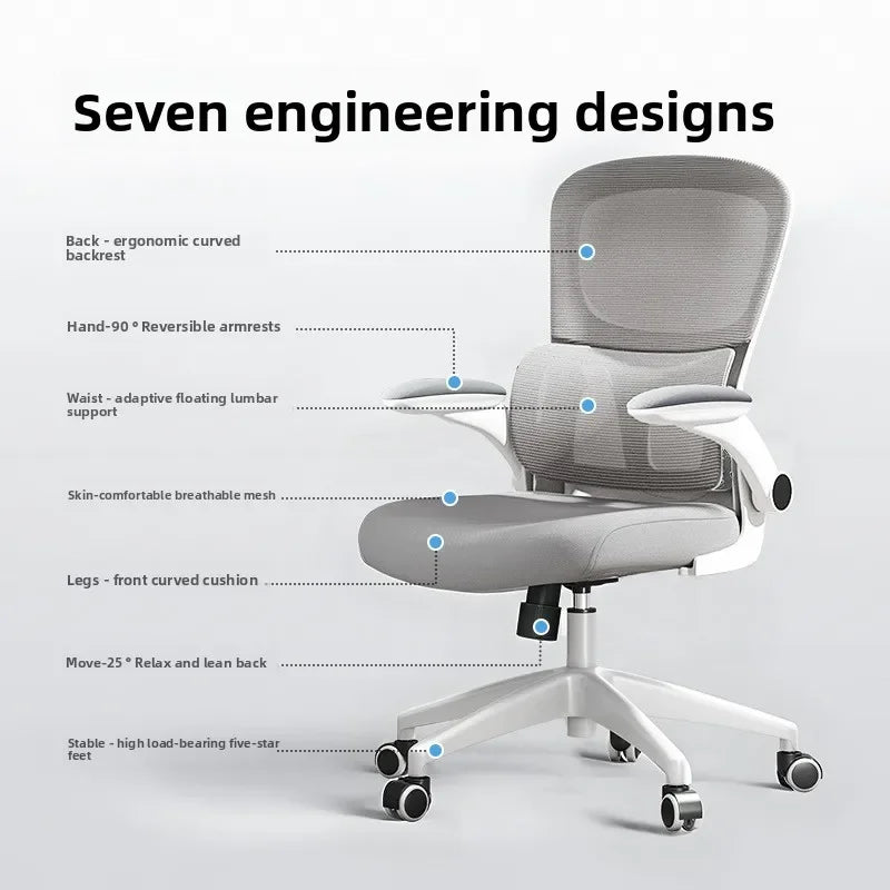 Chair swivel chair office chair sedentary computer chair ergonomic chair study chair Oasis Select