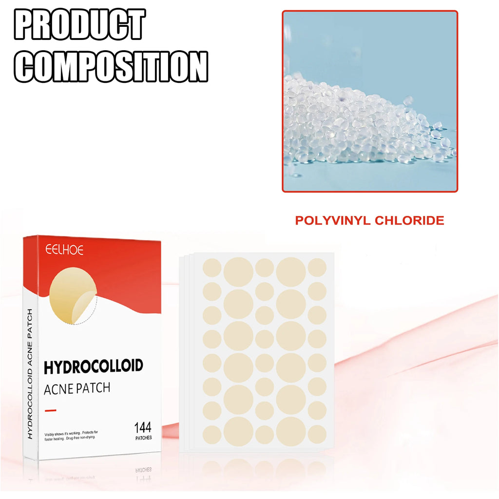 Hydrocolloid Acne Patches 2 Sizes Invisible Makeup-Friendly Face Care Acne Pimple Patch Breathable for Comedones Spot Treatment Oasis Select