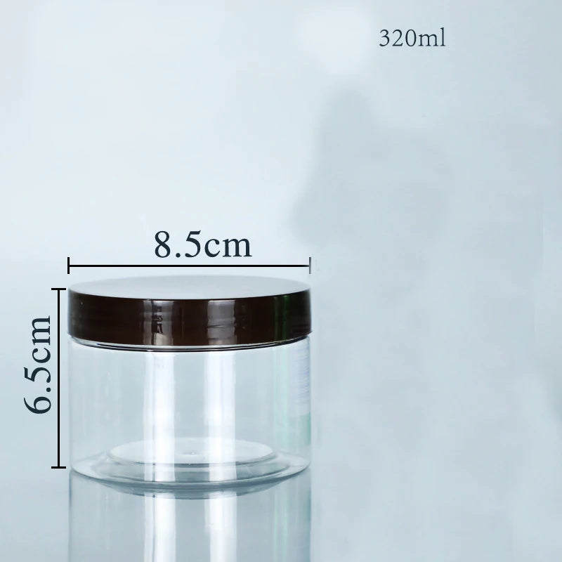 PET Clear Sealed Food Storage Jar – Wide Mouth Airtight Container