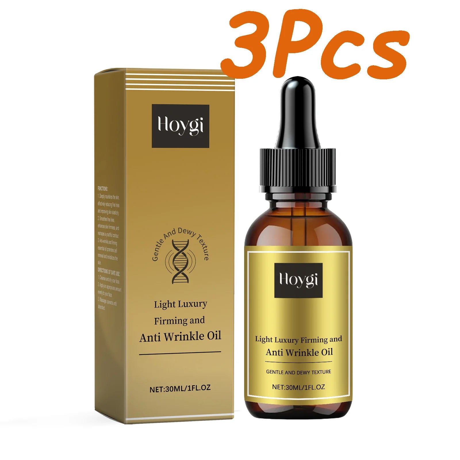 Firming Facial Care Oil Lifting Anti Wrinkle Lightens Lines Tightens Skin Nourishing Smoothing Soften Brightening Face Serum Oasis Select 90ml Boxed