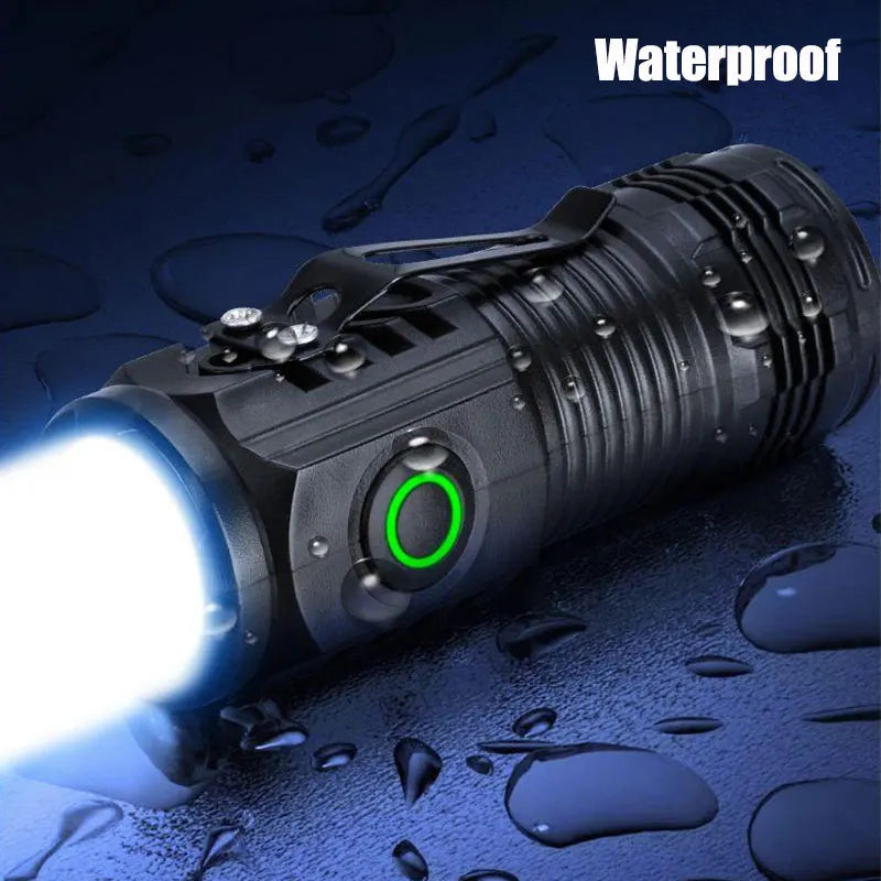 ESMARTER Mini Tactical Flashlight | 450LM Rechargeable LED Torch